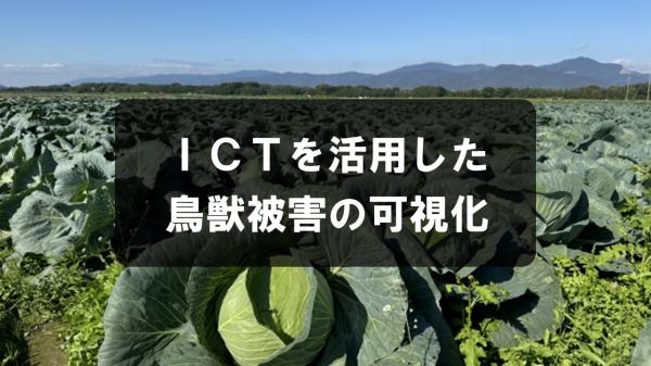 ICTを活用した鳥獣被害の可視化